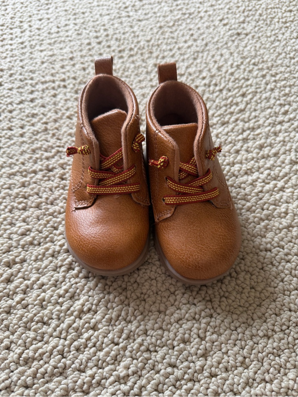 Carter's Brown Toddler Lace-Up Boots